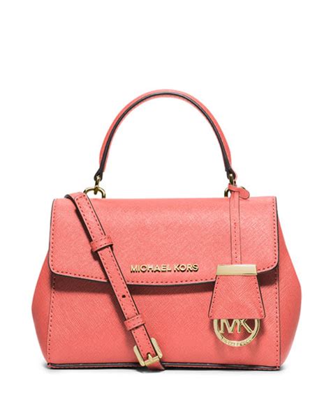 michael kors ava extra small pink